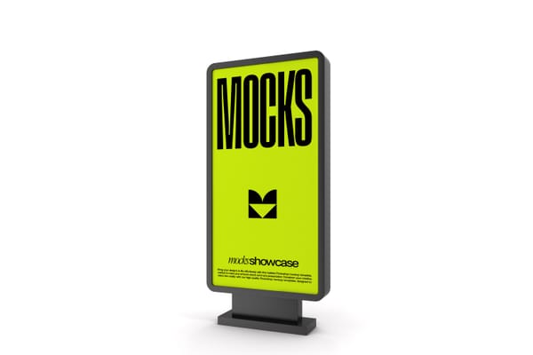 Advertising Lightbox Mockup