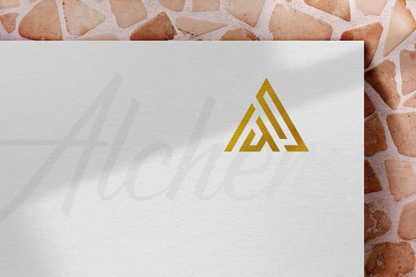 Alcher Logo Mockup