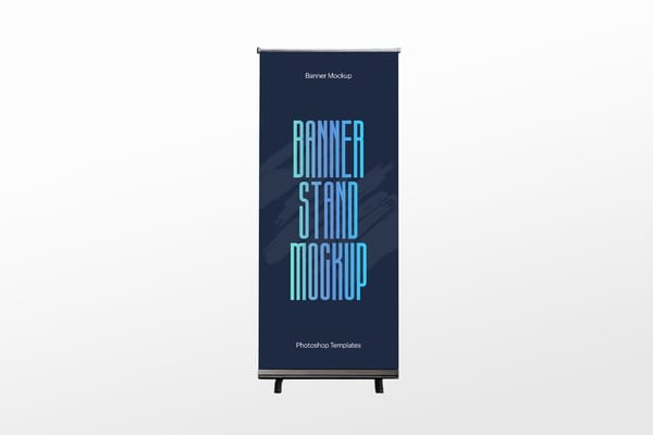 Banner Stand Mockup