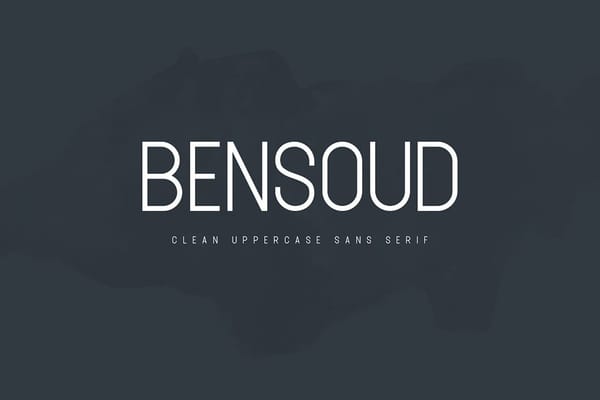 Bensoud Font