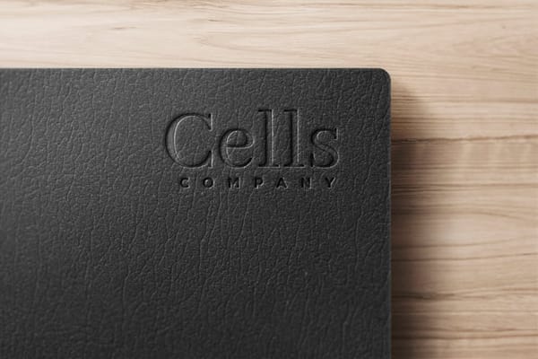 Black Debossed Leather Logo Mockup