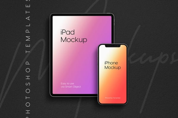 Black Device Mockup