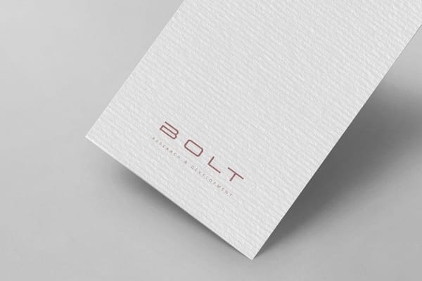 Bolt Logo Mockup
