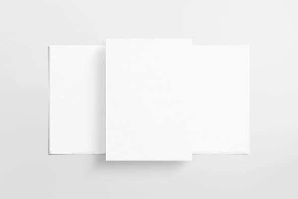 Brand Three A4 Poster Mockup