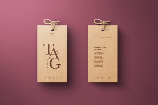 Branding Tag Mockup
