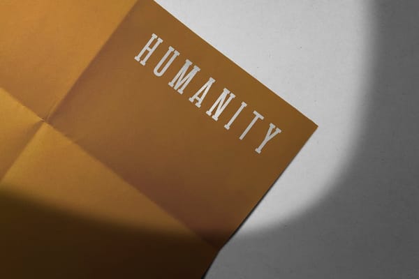 Brown Paper Humanity Logo Mockup