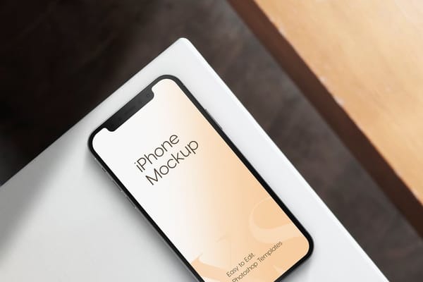 Close Up iPhone Mockup