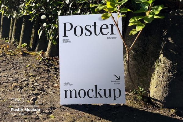 Outdoor Poster Mockups