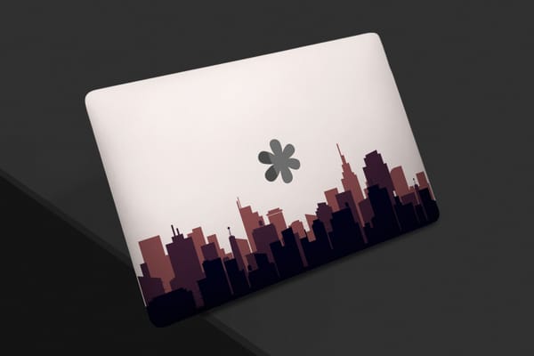 Macbook Skin Mockup