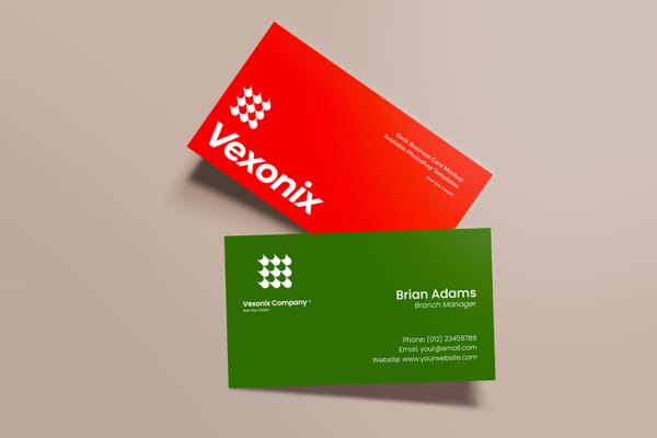 Lifestyle Business Card Mockup