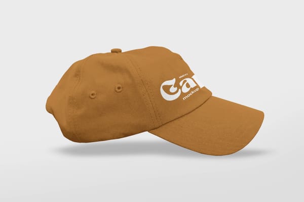 Minimalist Streetwear Hat Mockup