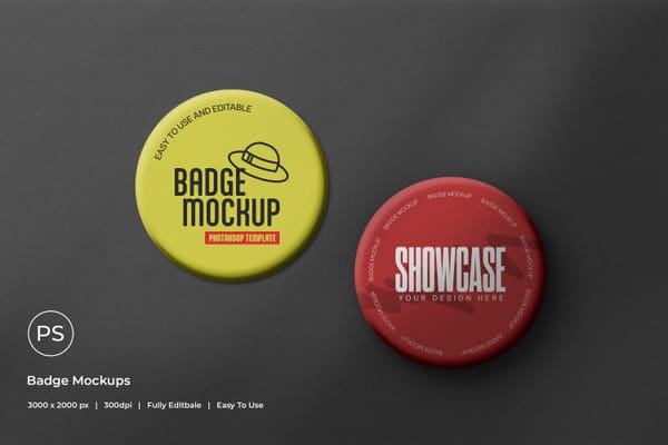 Badge Mockups