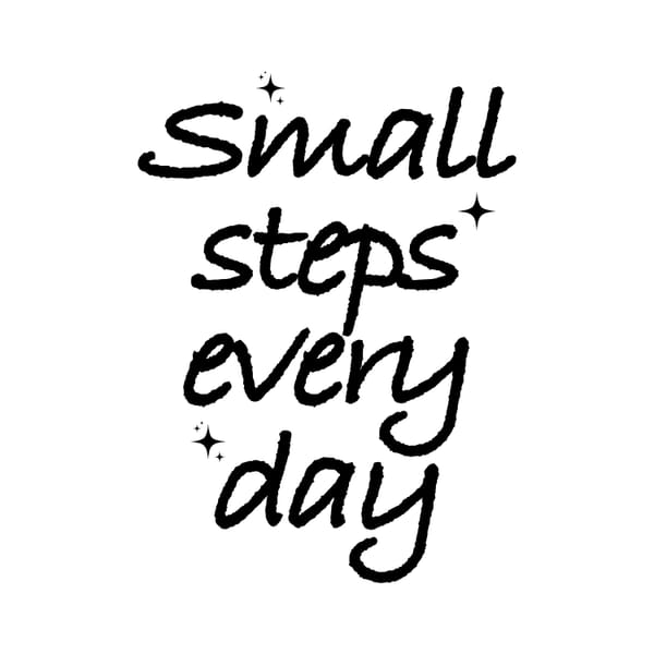 Small Steps Everyday Typography