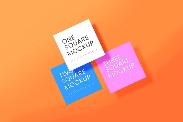 Dusty Square Mockup