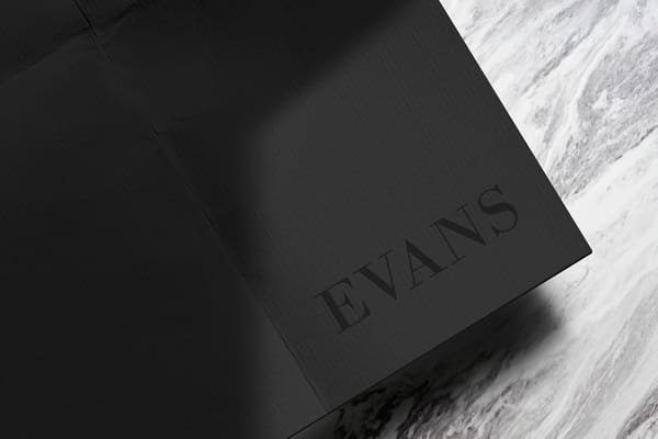 Evans Logo Mockup