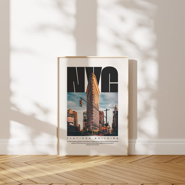 Flatiron Building Poster