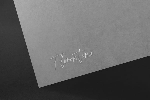 Florentina Logo Mockup