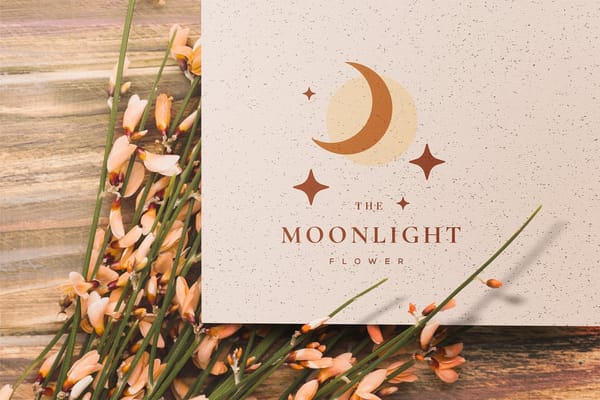 Flower Logo Mockup