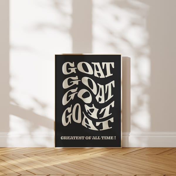 Goat Poster