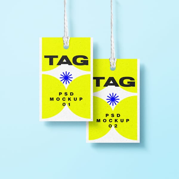 Hangtag Mockup