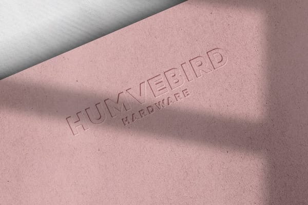 Humvebird Logo Mockup