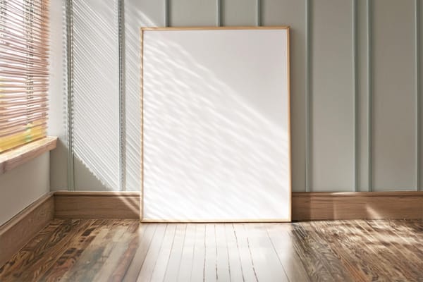 Interior Cozy Frame Poster Mockup