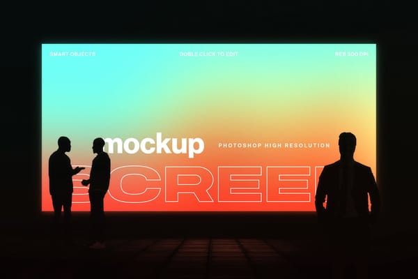 LED Screen Mockup