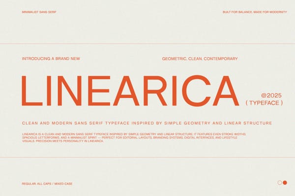 Linearica Font