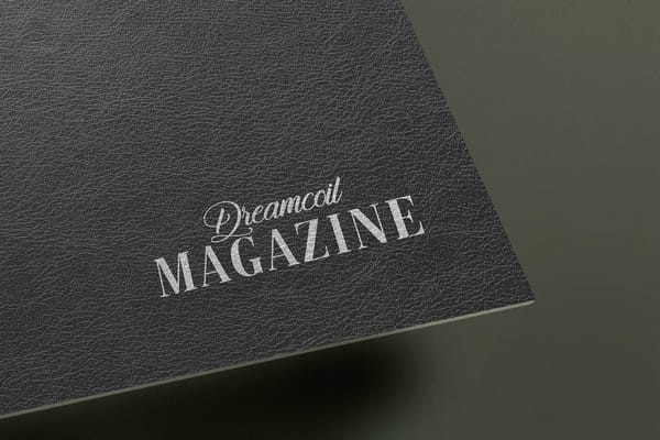 Magazine Logo Mockup