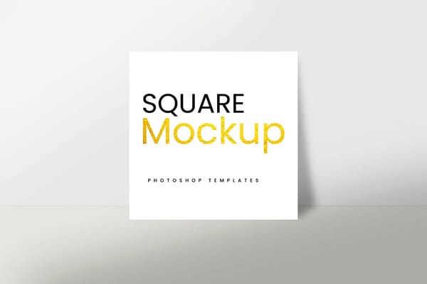 Mercury Square Mockup