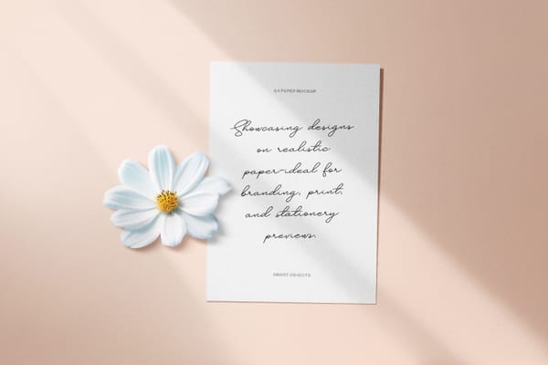 Minimal Paper Mockups
