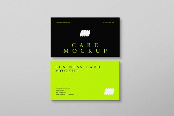 NeoForm Business Card Mockup Series