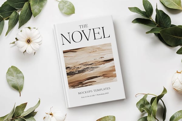 Novel Book Mockup