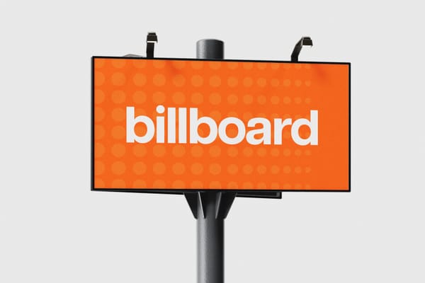 Orange Billboard Mockup