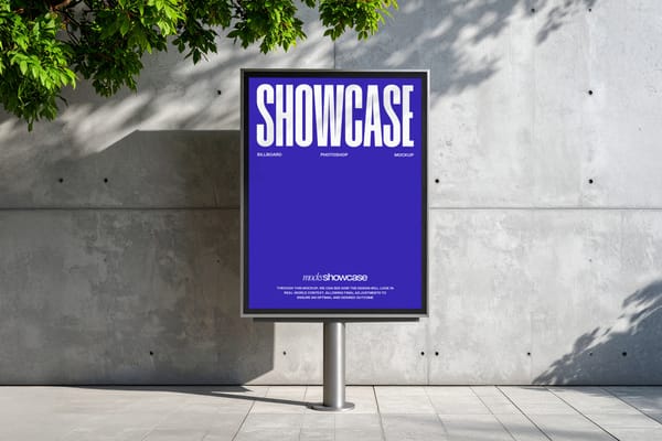 Outdoor Digital Billboard Mockup