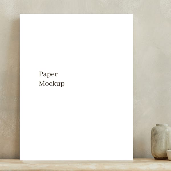 Paper Mockup Vol.1