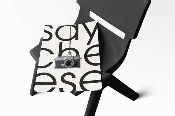 Poster Mockup Pack on Chair