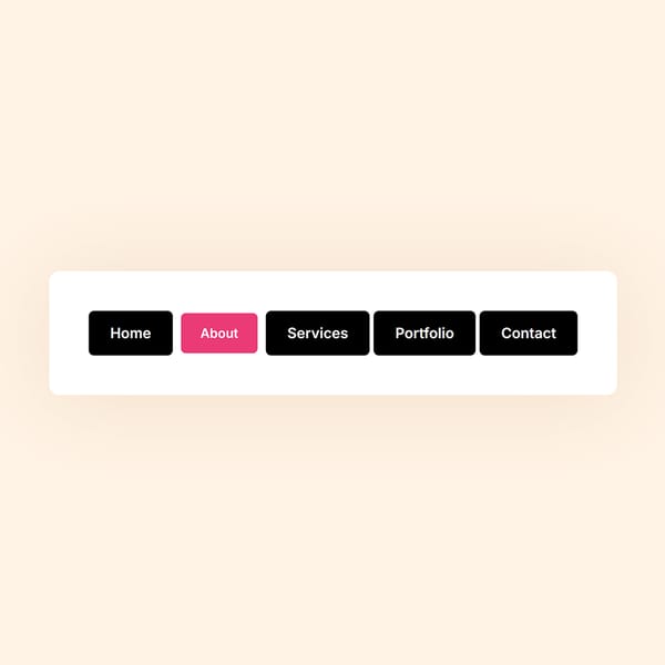 Responsive Buttons with Color Flip & Scale Hover