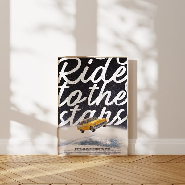 Ride To The Stars Poster