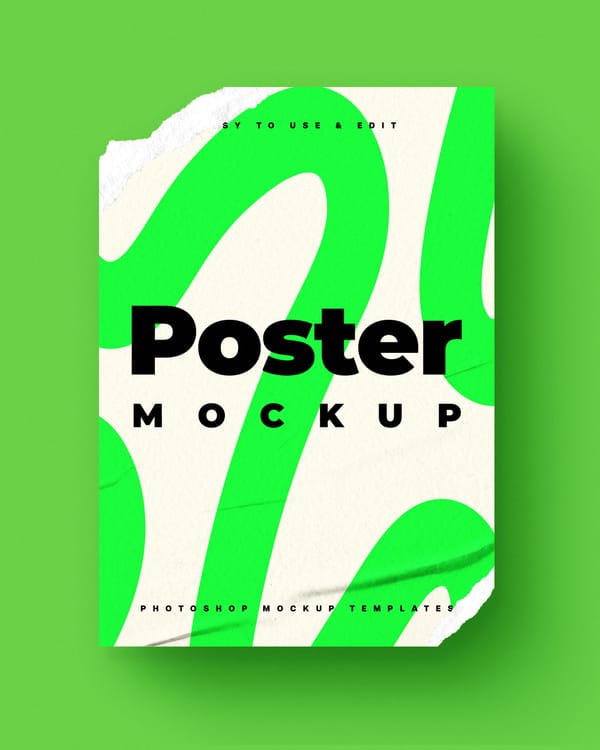 Ripped Paper Mockup
