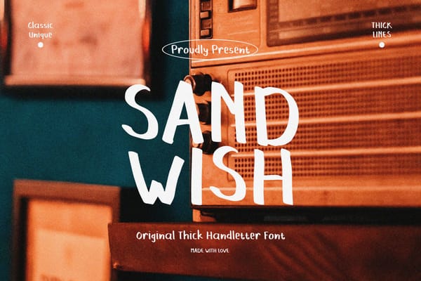 Sand Wish Font