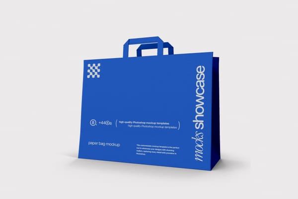 Minimal Shopping Bag Mockup