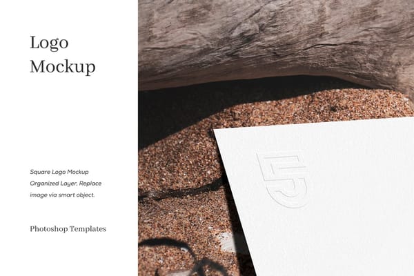 Square Logo Mockup