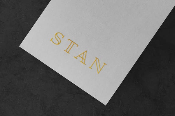 Stan Logo Mockup