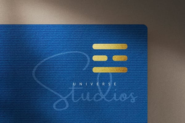Studios Logo Mockup