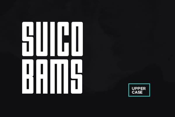 Suico Bams Font