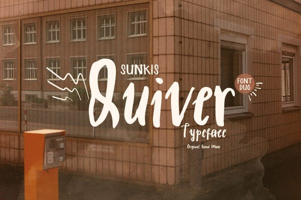 Sunkis Quiver Font