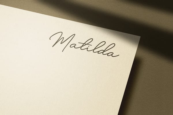 Logo Mockup on Paper