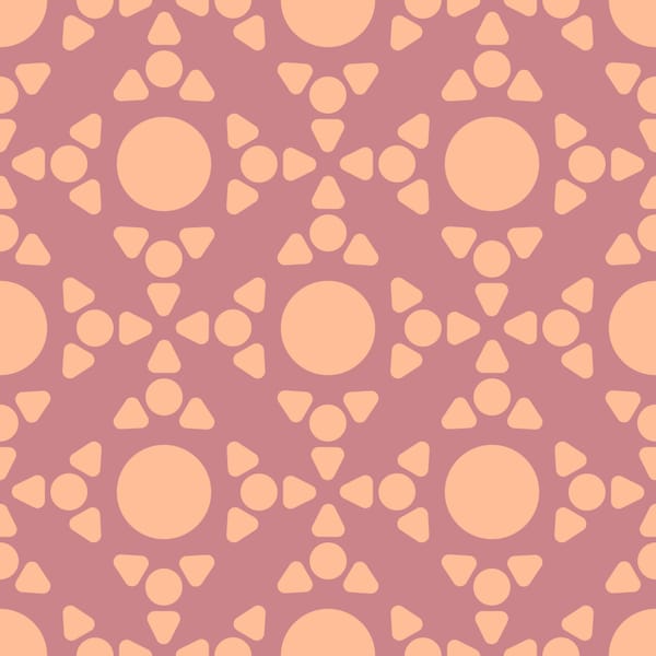 Serene Mosaic Pattern