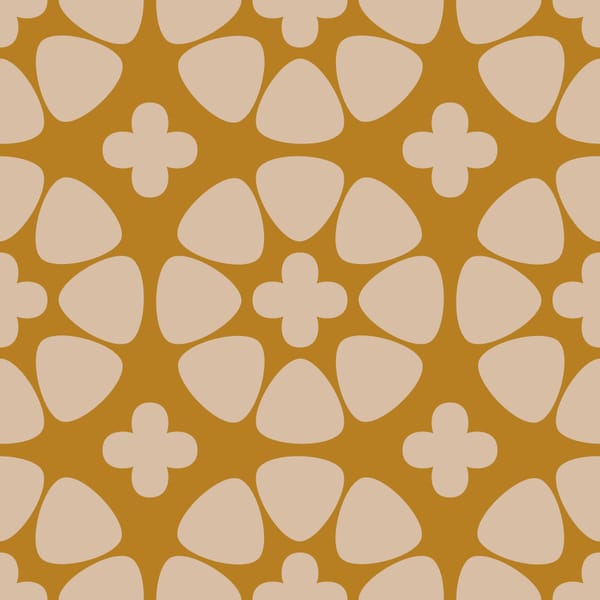 Amber Bloom Pattern